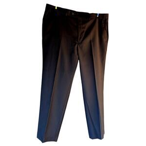 Lauren Ralph Lauren 100% Wool Trouser Pants Black 38 X 29.75 (altered)